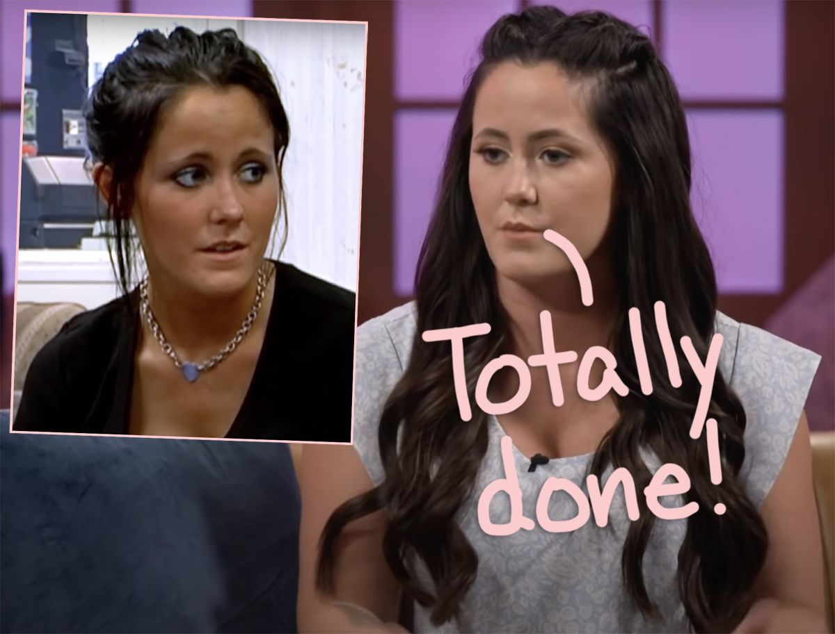Andy Vermaut shares:Jenelle Evans Turned Down Teen Mom Return -- Because She's Got Another Show In The Works?!: It’s the end of an era! …But to be fair, we pretty much… https://t.co/RnR2hLMsWD Thank you. #LifeIsKnowing #AndyVermautLovesPerezHilTonTalks #NewlyCuriousBeingIsNice https://t.co/3R5EFXR8Qy