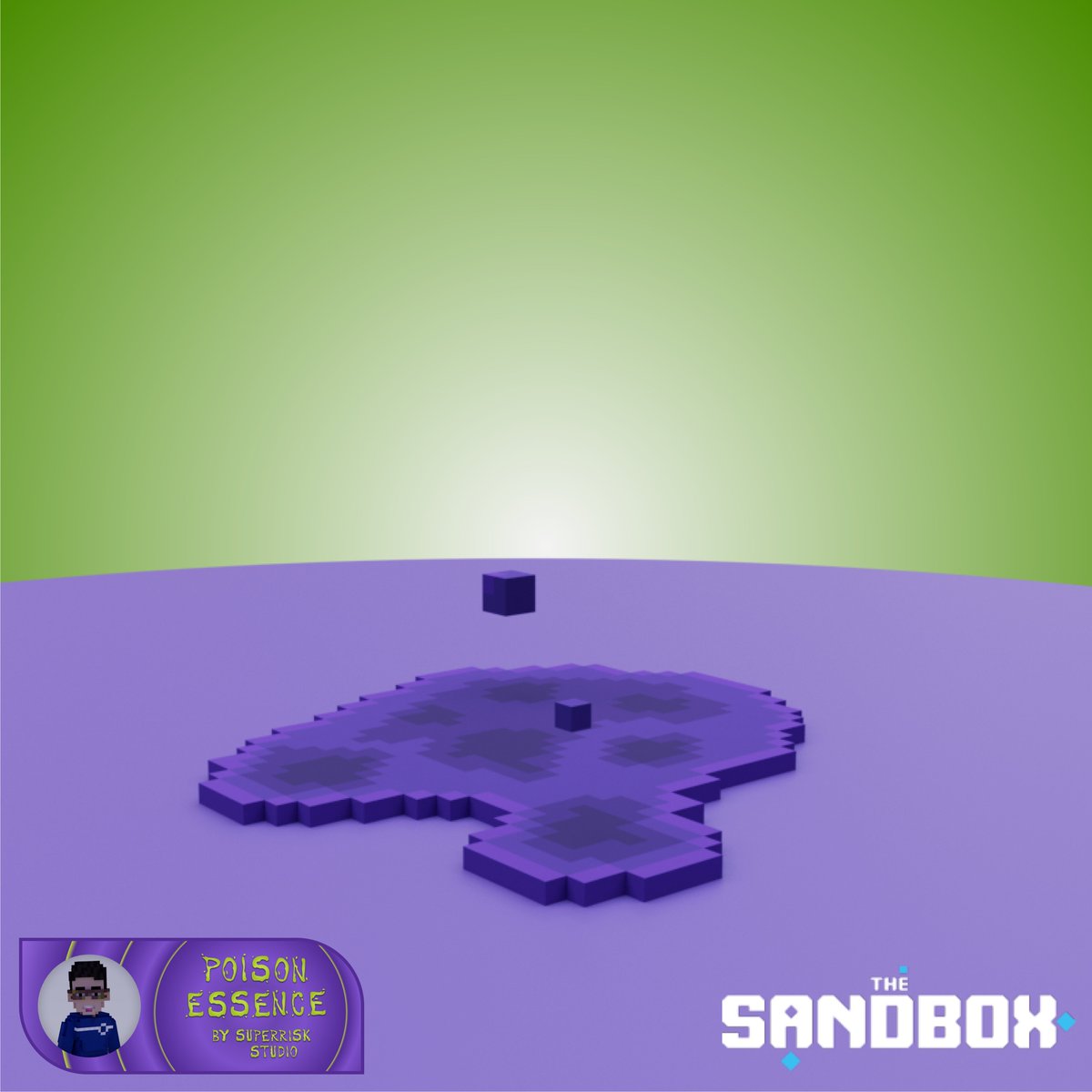 s_superrisk's tweet photo. Toxic Puddle ๐
The fourth asset of Poison Essence collection.
More details about my work in a few hours on Instagram at Superrisk_Studio (check in bio๐)
#poisonessence
#superriskstudio
#NFTCommunity
@TheSandboxGame https://t.co/chUqlzqMMq