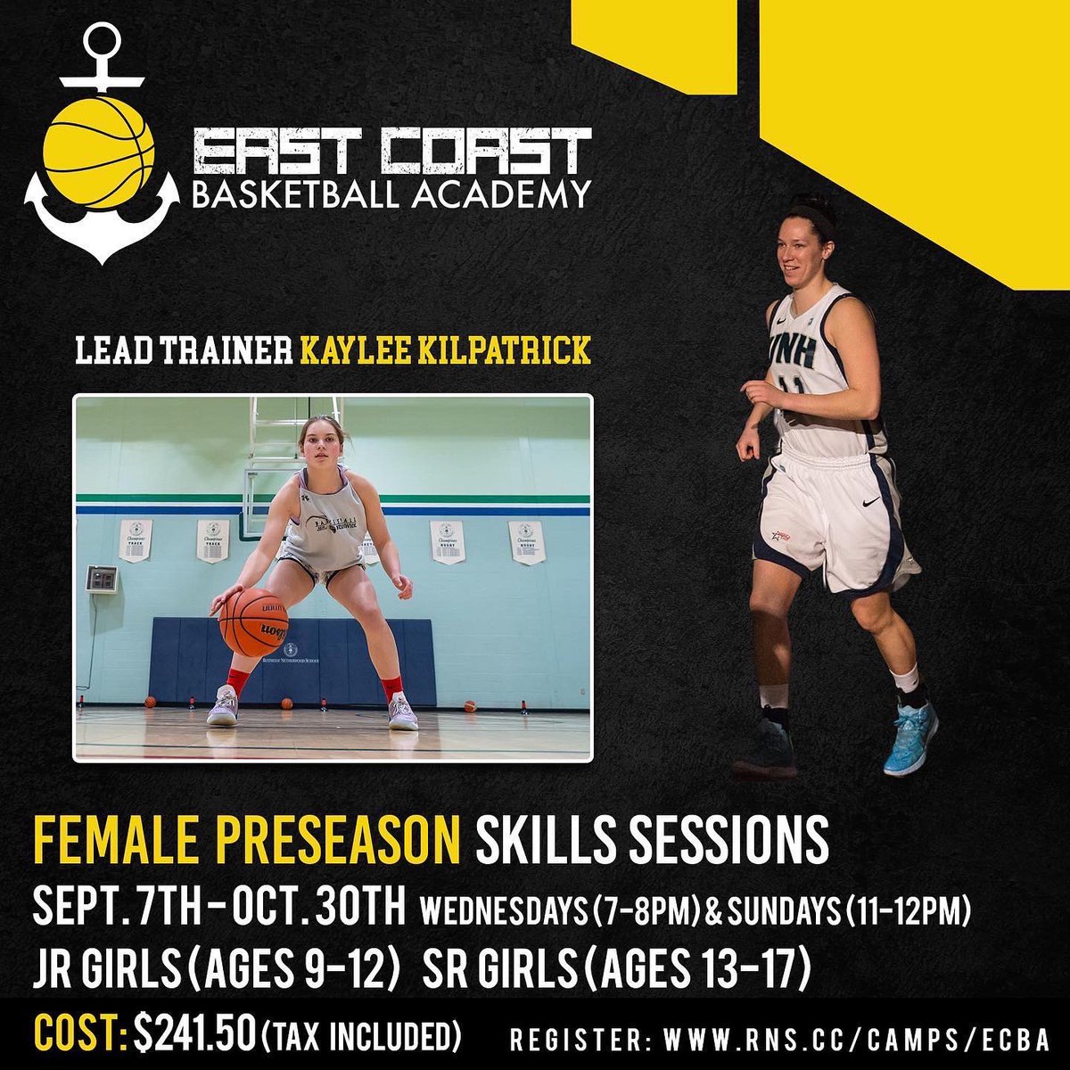 Calling all HOOPERS!

Girls &amp; Boys Pre-Season Skills Camp now OPEN! Lead Trainers Coach Anderson and Coach Kilpatrick are ready to get you in shape for the upcoming tryouts and season! Sign up here: rns.cc/camps/ecba #HWPO