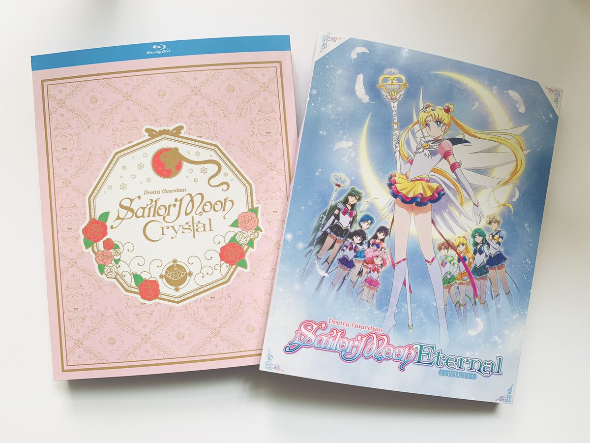 SailorMoonLAT's tweet photo. 📀 También este 29 de agosto saldrán a la venta nuestras ediciones de #SailorMoonCrystal y #SailorMoonEternal en Blu-ray. Hechas con mucho amor 😍 para adquirirlas pueden escribirnos mensaje privado... https://t.co/Cn17abonX4