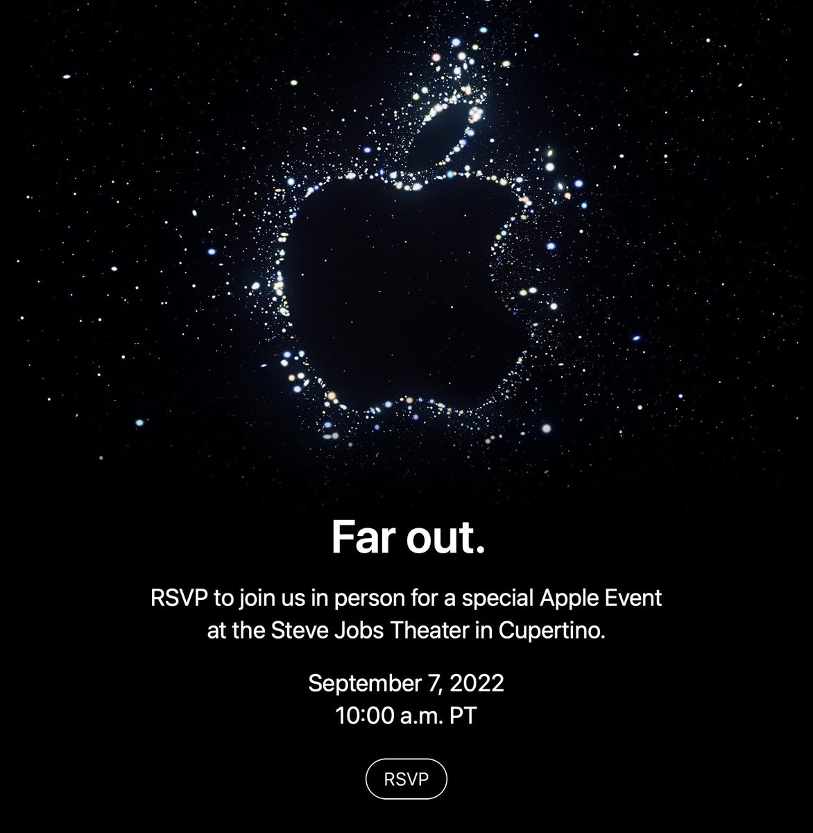 SpikyTech's tweet photo. Apple iPhone 14 series 
launching on 7 September 2022
#Apple #AppleEvent https://t.co/xzADcoBdq5