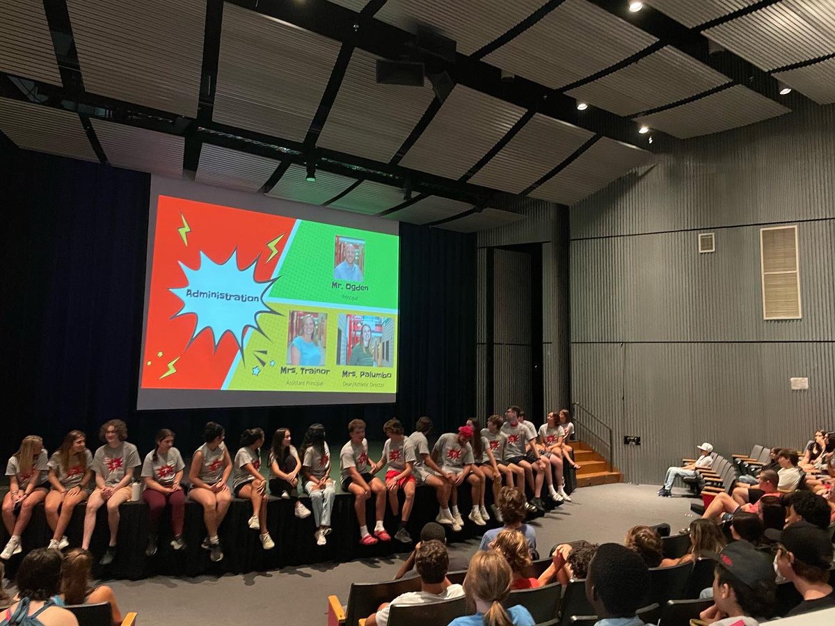 TyngsboroughPS's tweet photo. Today Tyngsborough High hosted freshmen/new student orientation! Students got an introduction to THS, a school tour and to play trivia games with the senior sidekicks! Thank you to all seniors who volunteered. #tpsprepares #backtoschool https://t.co/kGipcJauDM