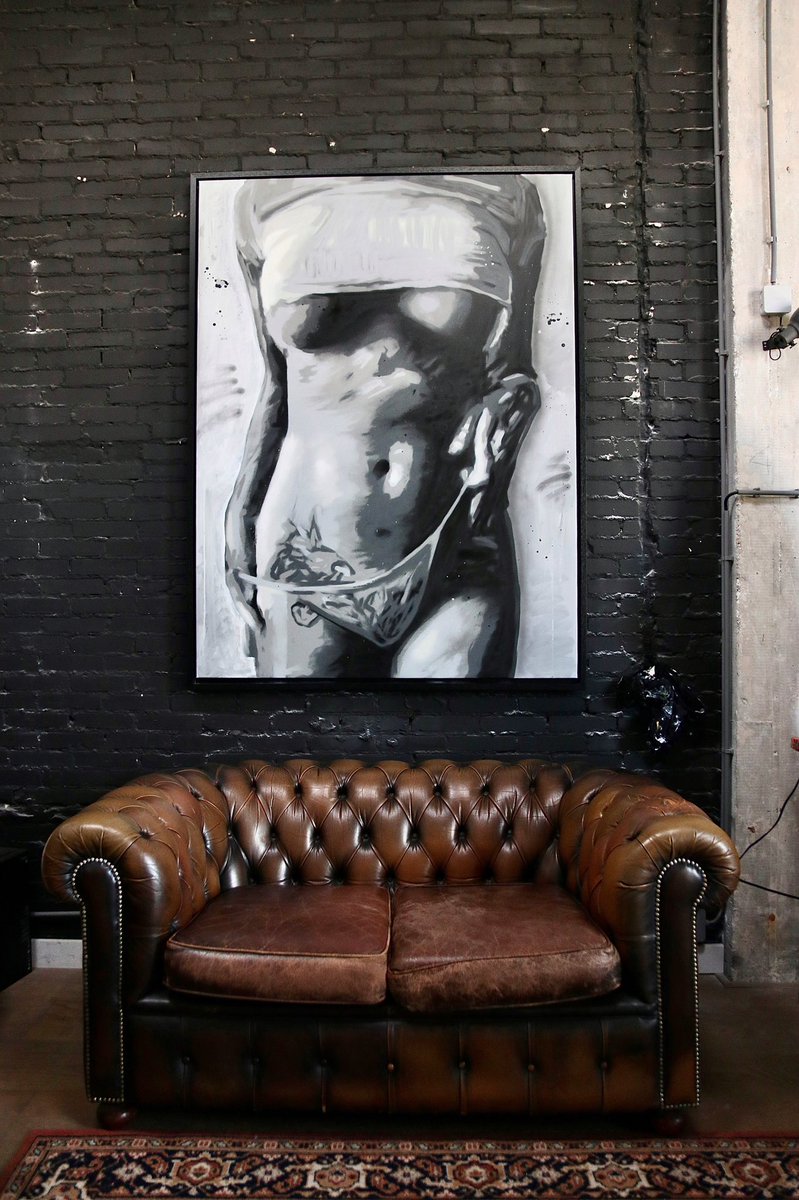 ‘Roxanne’

Unique piece, handpainted, 166 x 126 cm, framed, spraypaint on canvas. 

#labrie #labriewashere #labrism #art #arte #kunst #graffiti #graffitiart #graffitiartist #spraypaint #urbanart #contemporaryart #tattooedgirls #gallery #artwork #graffporn #graffitiporn