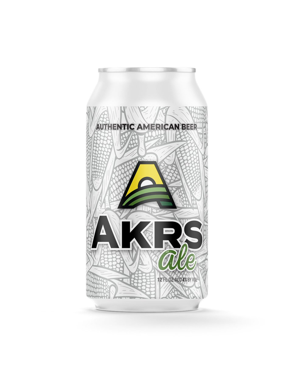 AKRS_Equipment's tweet photo. BIG ANNOUNCEMENT 🔊

We are very excited to introduce the launch of AKRS Ale! 🌽

Partnered with another great Nebraskan company, @ZiplineBrewing, this beer is brewed with our customers' tastes in mind and is even made with Nebraska-grown corn to deliver a clean and crisp taste. https://t.co/bZcwGRVGbz