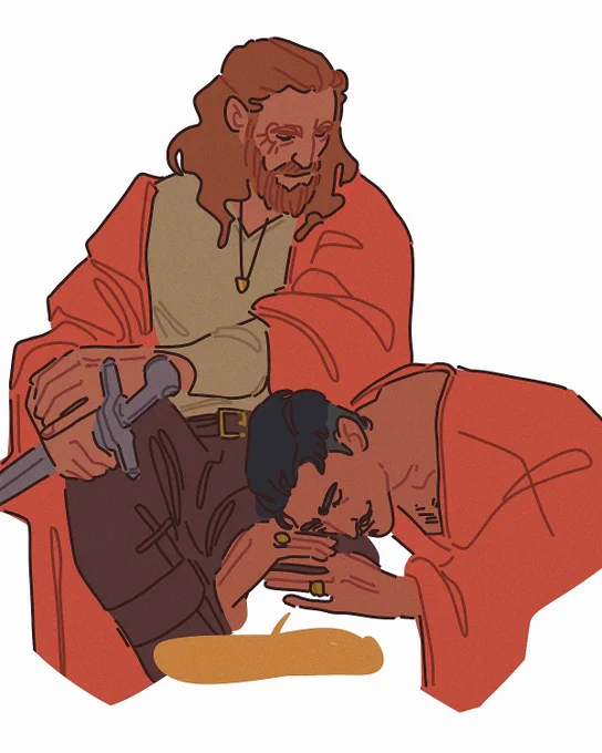 I slithered here from Eden just to hide outside your door#DragonAge #DragonAgeInquisition #dorianpavus #trevelyan 
