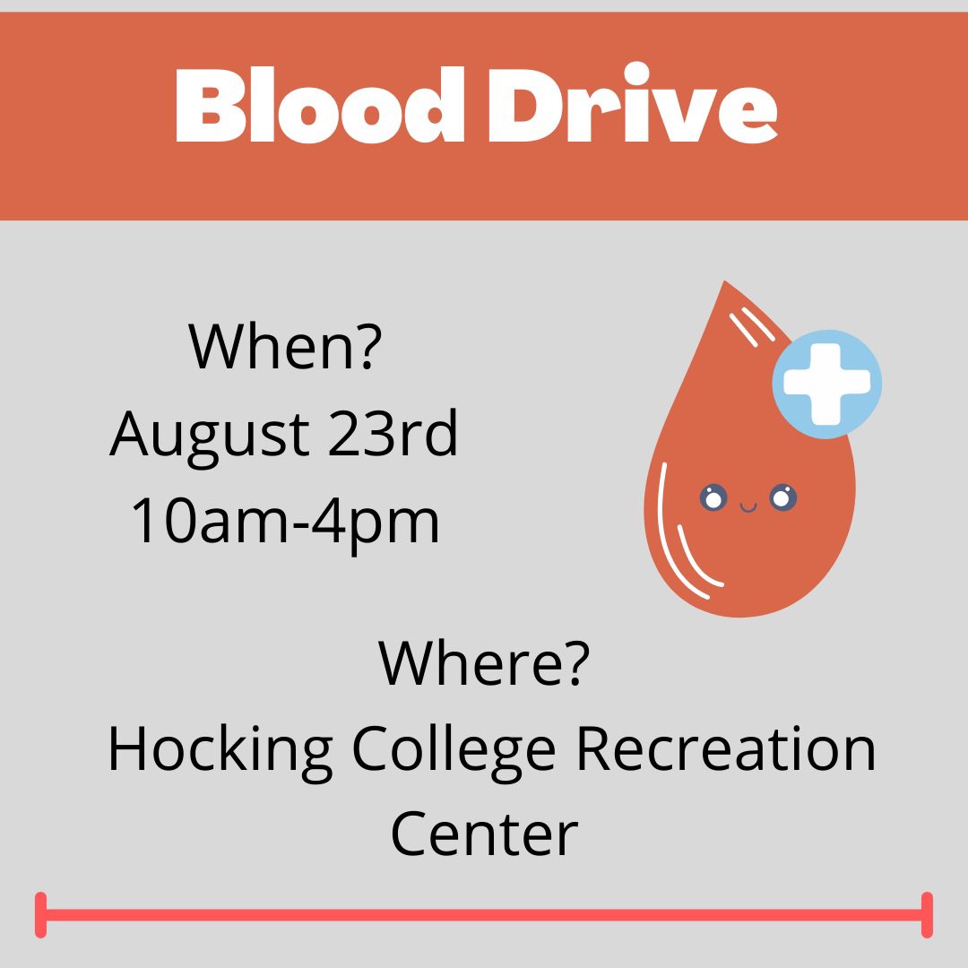 OURedCrossClub's tweet photo. These are the upcoming blood drives for the 23rd, 29th, 30th, and 31st of August!! Come donate!!🩸🩸 https://t.co/6vxrbfrk1r