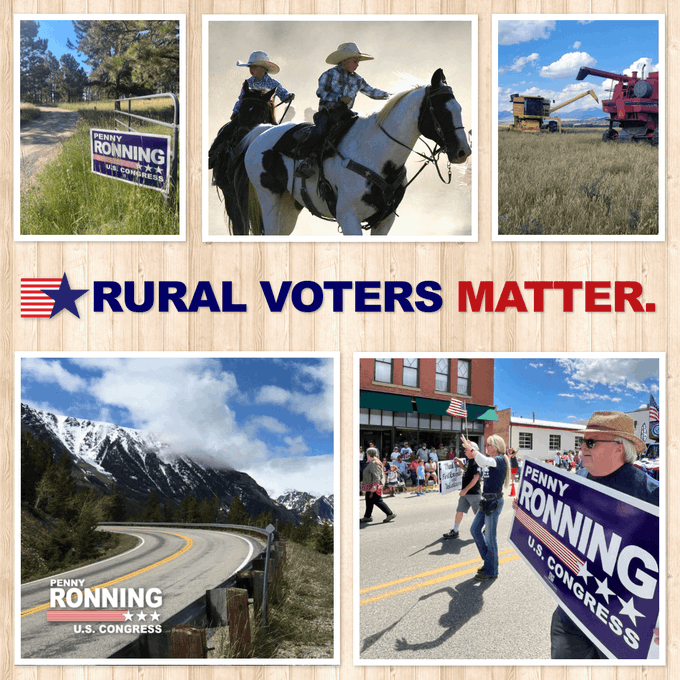 GailWaldby's tweet photo. Penny Ronning @penny4congress supports Montana's public lands for hunting, fishing, hiking, floating the Rivers. #publiclands #NoPayforPlay
https://t.co/MMmuhnZGtU https://t.co/1QslcqGMah