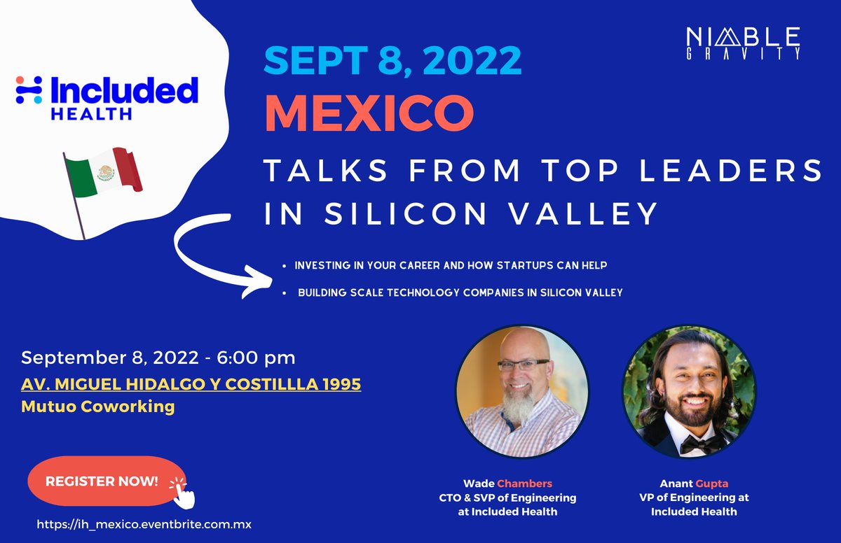 María Pinedo (@lamariapinedo) on Twitter photo ¡No se pierdan estas charlas! Tenemos ya el registro abierto, nos vemos pronto en #GDL <a href="/nimblegravity/">@nimblegravity</a> ¡No se pierdan estas charlas! Tenemos ya el registro abierto, nos vemos pronto en #GDL <a href="/nimblegravity/">@nimblegravity</a>