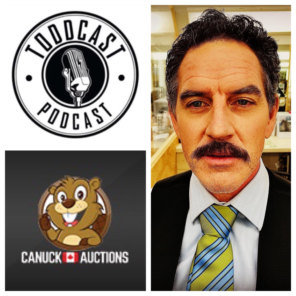 TODDCastPodcast's tweet image. Our 46 minute #podcast with former #Z95 #radio host / #actor Chris Kalhoon! ow.ly/IRuF30rEUGL

* Entertainment guest visits are powered by @Canuck_Auctions. #Memorabilia &amp;amp; #Collectibles canuckauctions.ca