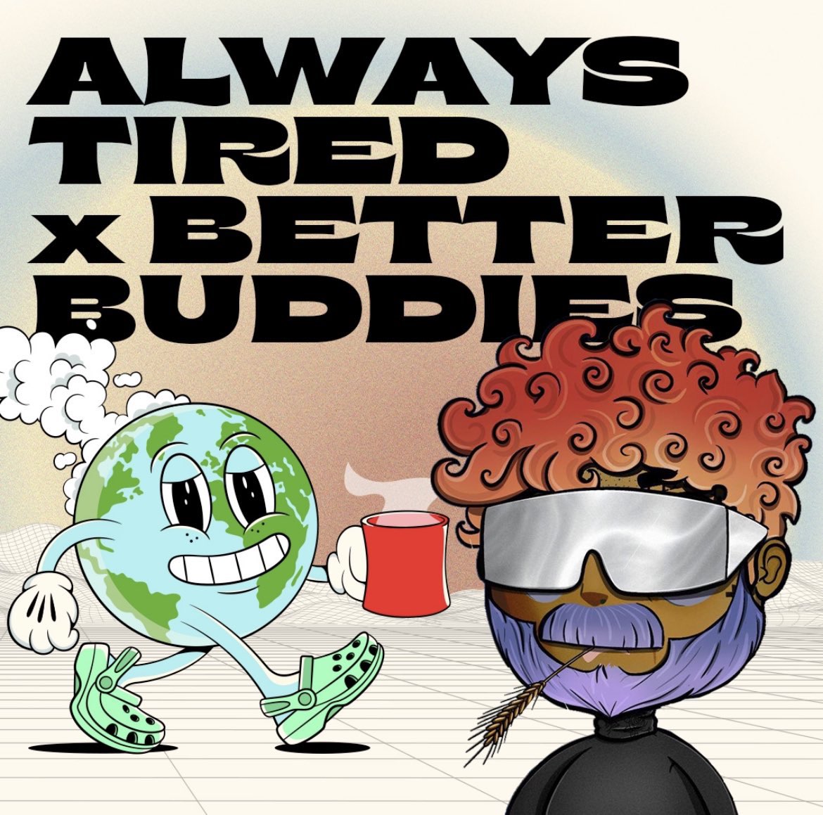 alwaystirednfts's tweet photo. Always Tired 🤝Better Buddies

We are partnering up with @hodl_better ! 

To celebrate we will be giving away 3x WL to both projects on this tweet

1⃣Follow @alwaystirednfts &amp; @hodl_better 
2⃣RT, Like &amp; Tag 3

⏰48h https://t.co/SaWSEZgp1v