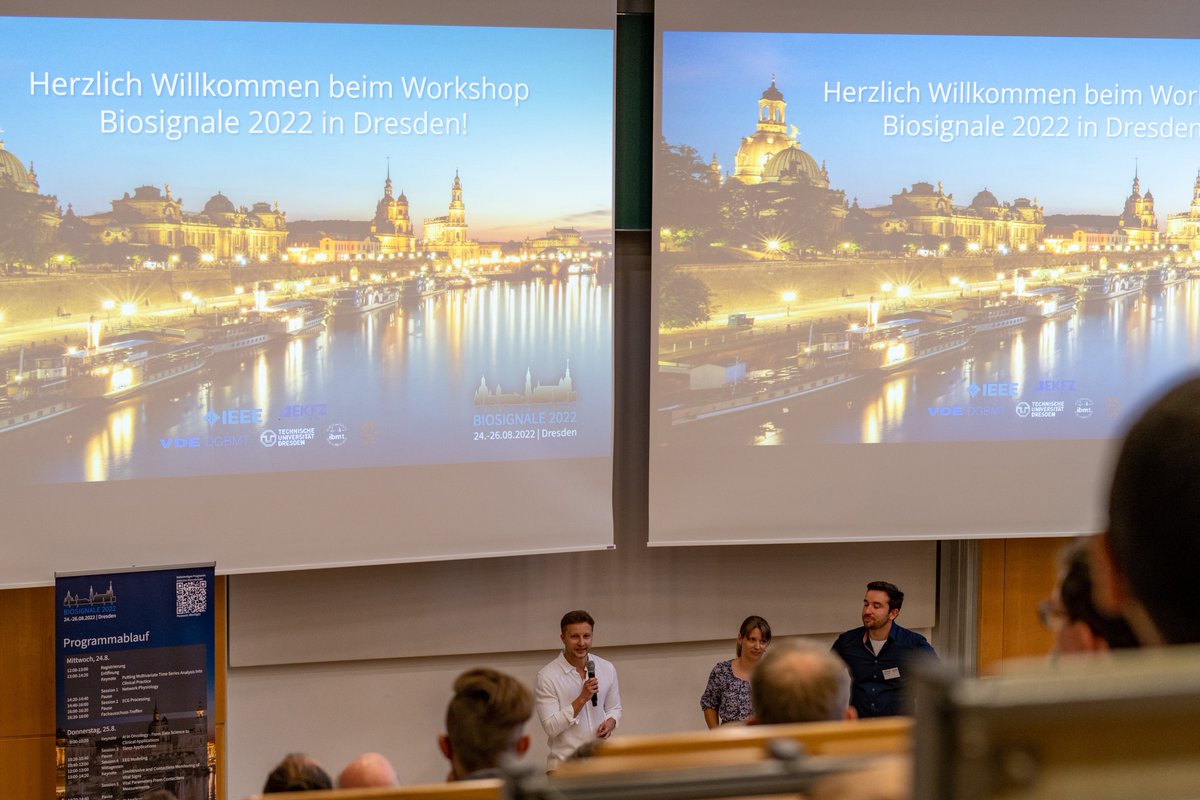 biosignale2022's tweet photo. Opening! #Workshop #Biosignale #Dresden https://t.co/78GBFHNJYP @DGBMT @ingTUDresden @Medizin_TUD @tudresden_de https://t.co/VQEjeskf9L