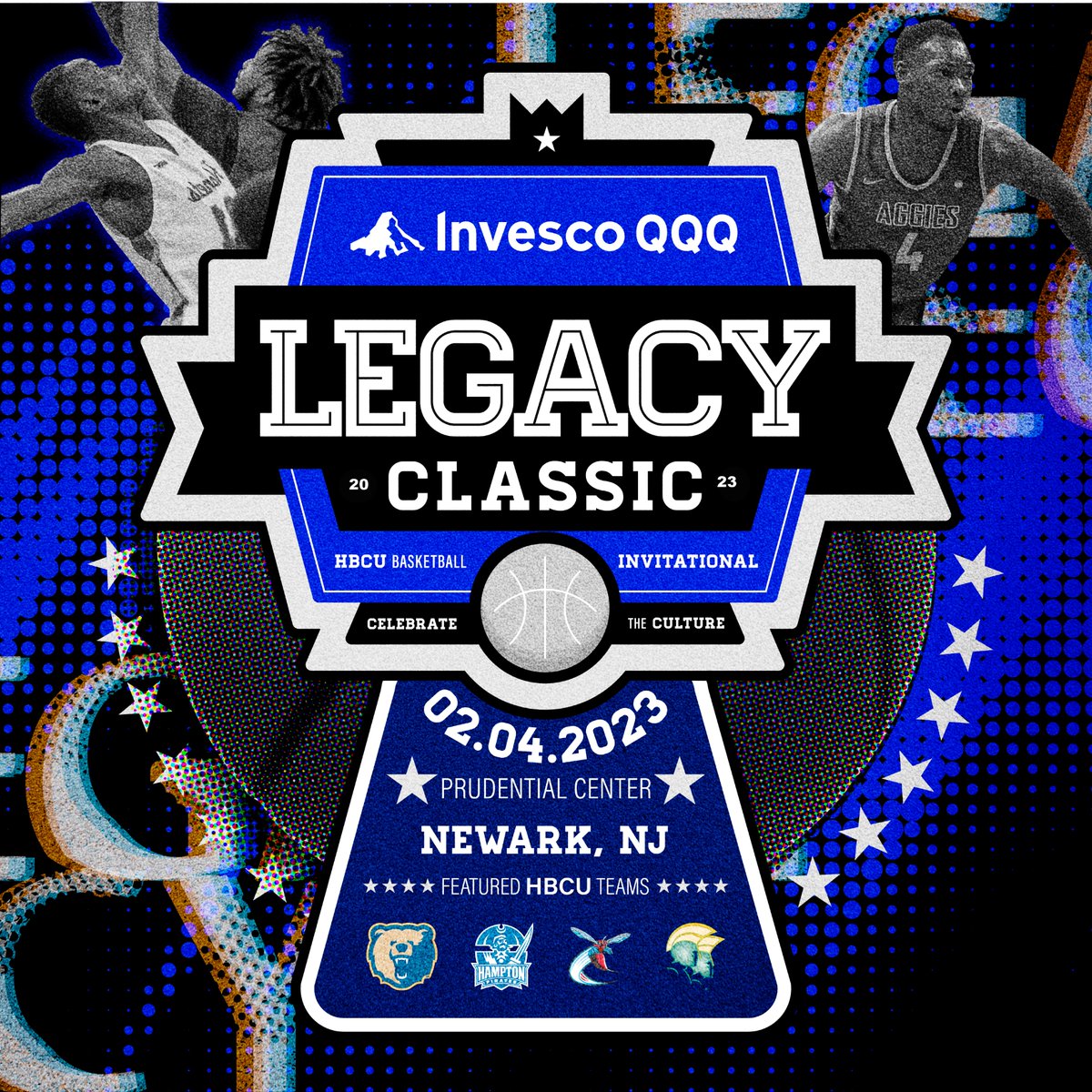 MorganStBears's tweet photo. JUST ANNOUNCED: The @legacyclassic returns to Prudential Center Saturday, February 4, 2023. It's @MSUBearsMBB vs. @dsumbb and @NSUSpartans vs. @Hampton_MBB for the 2nd annual HBCU invitational. Tickets on sale Friday. 
MORE INFO: https://t.co/BlOrNioyW0
#GoBears🔷🔶 https://t.co/29yxaM0wLy