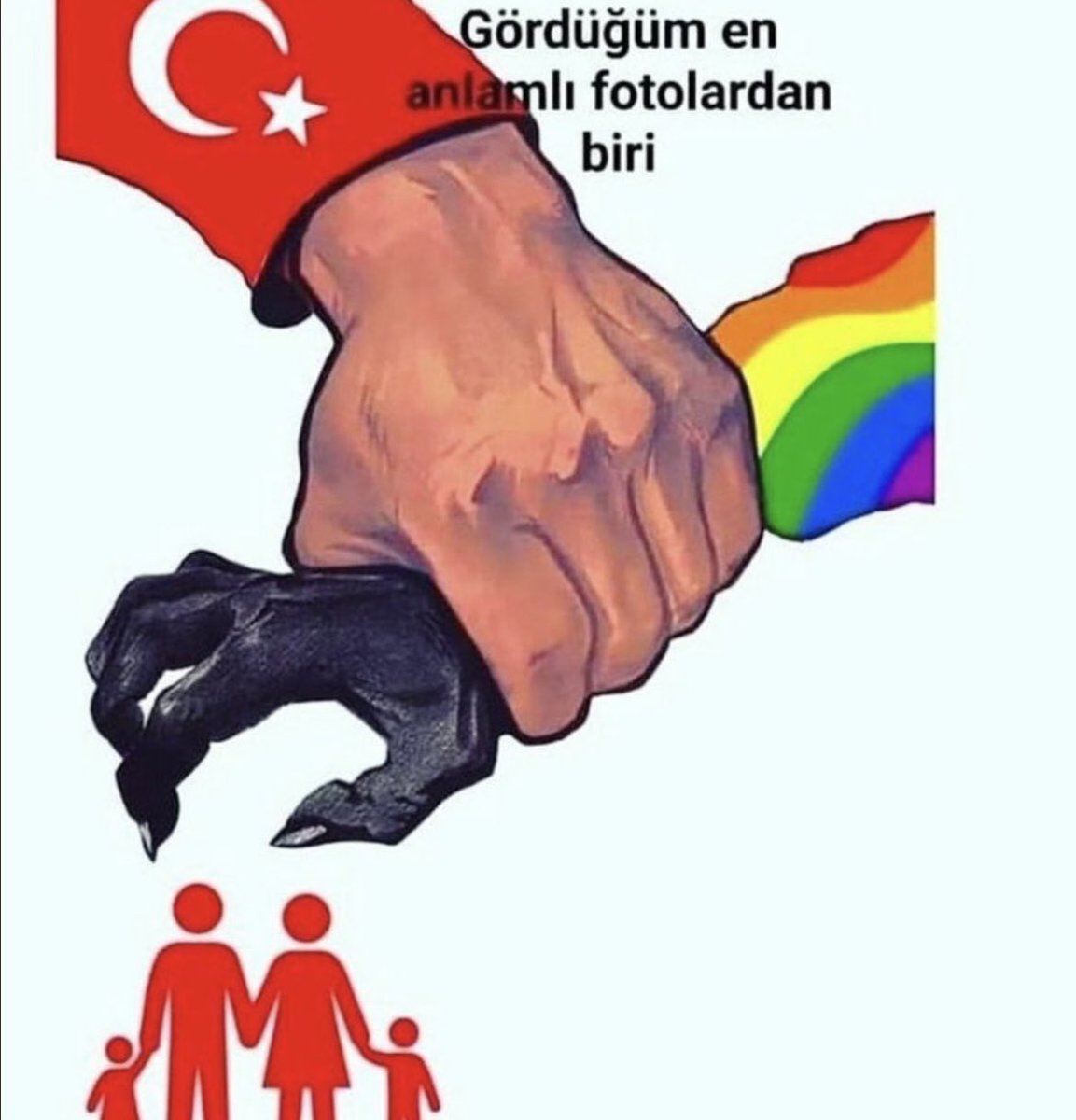 kozmiXoda's tweet photo. Oğlunu erkek arkadaşıyla evde yatakta görmek istemiyorsan,

bu sapkınlığa dur de!

 #LGBTYEKAFAATANADAM https://t.co/2himmuoshH