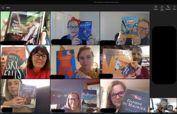 MrsKirstBarrett's tweet photo. The launch or the new Glasgow Reading Group with @hannah_sycamore was a success.
We were delighted to have @MaisieWrites start us off by reading an excerpt from #LizzieChu and then seeing a ripple of book shares in our book wave at the end
@OpenUni_RfP - a great start! https://t.co/cYLFJUM9IC