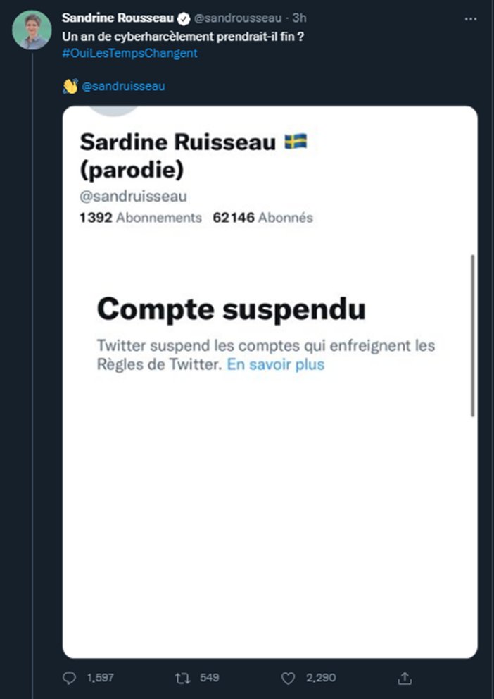 sandruisseau's tweet image. Drame en 3 actes