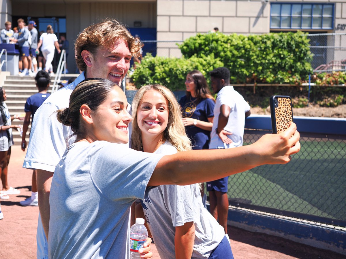CalMSoc's tweet photo. The Bears celebrated the @CalCameronInst &amp; Big C Society Welcome Back BBQ Tuesday before heading south to play the season opener in Fullerton! #GoBears https://t.co/X2fWEt4yYz