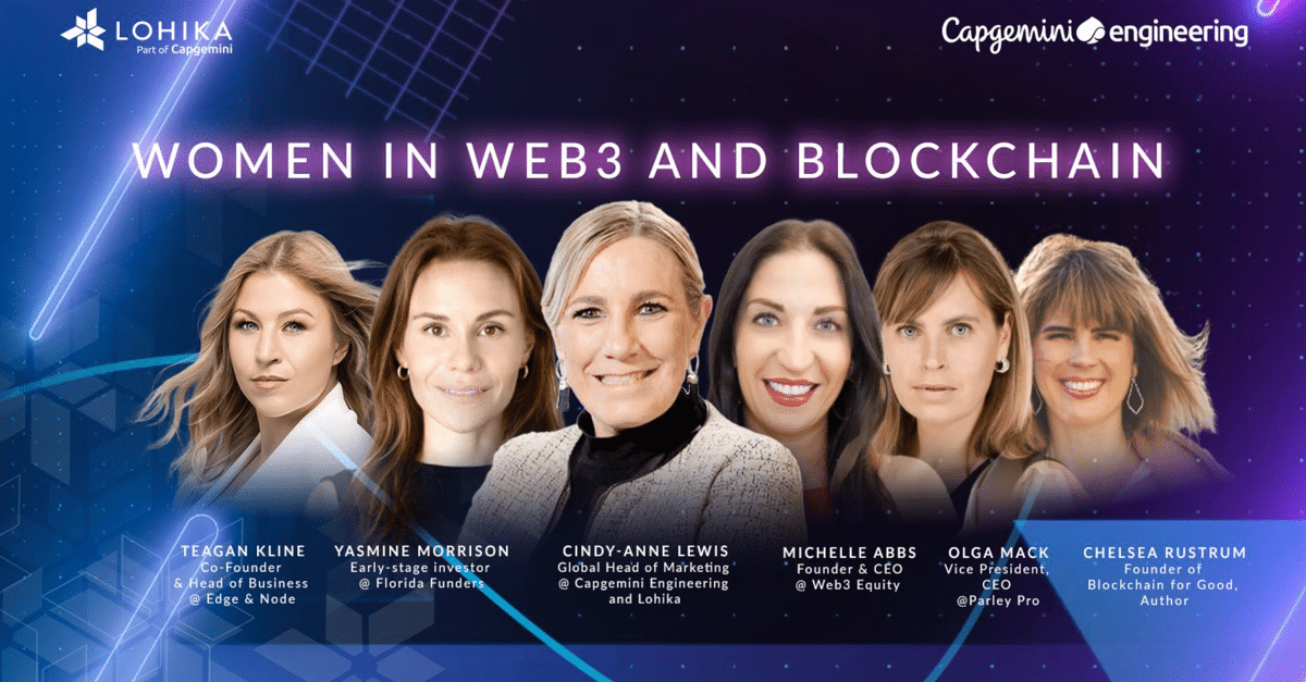 Lohika gathered a panel of women experts in Web3 and blockchain to discuss the current and future of these technologies. The event will feature a panel discussion, Q&amp;A and video-based breakout rooms. It takes place in Lohika's Re:think online community. app.marketbeam.io/u/lAGhF1