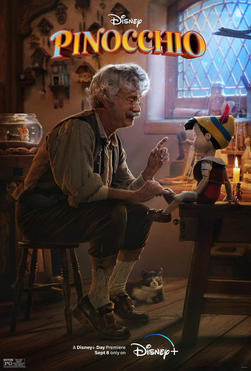 Zone15Zone's tweet photo. ¡TE COMPARTIMOS EL NUEVO PÓSTER DE PINOCCHIO! 🤥 La nueva adaptación del niño de madera que llegará a #DisneyPlus el próximo 8 de septiembre 🎬
#FreakyZoneNews #Streaming
#Disney https://t.co/oJjUZx4hxq
