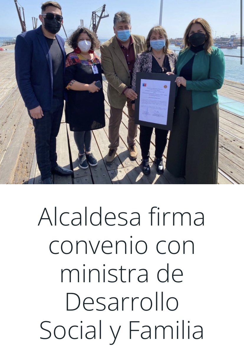 MuniSierraGorda's tweet photo. 🟢 Alcaldesa @deborahparedess firma convenio con ministra de Desarrollo Social y Familia @jeanvegamorales  

La nota aquí: https://t.co/pWflD5f380 https://t.co/o1IyQMVPQp
