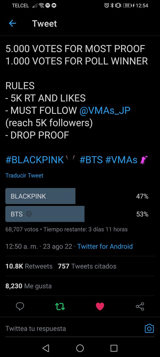 PrkJM_ARY's tweet photo. @VMAs_JP Done for #BTS

I am listening to #BTS_Dynamite by #BTS (@BTS_twt) as my Trending Song Choice! 🧨 https://t.co/30SwX0oq2Z