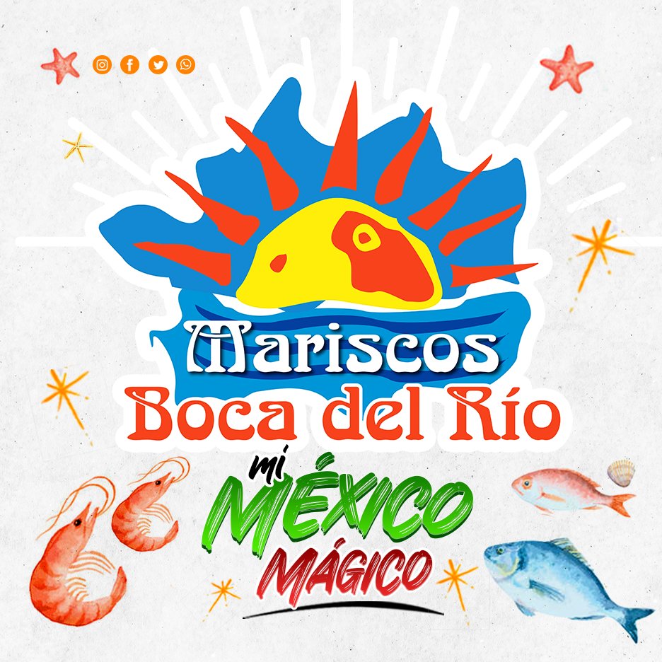 ✨Como #Mexico 🇲🇽 no hay 2! Y En #Mariscosbocadelrío vas a disfrutar de las #Deliciasmexicanas 🍴🌶 de esta temporada. #MíMéxicoMágico te estaba esperando!!! 🪅🖌 
#Xalapa #LaAntigua