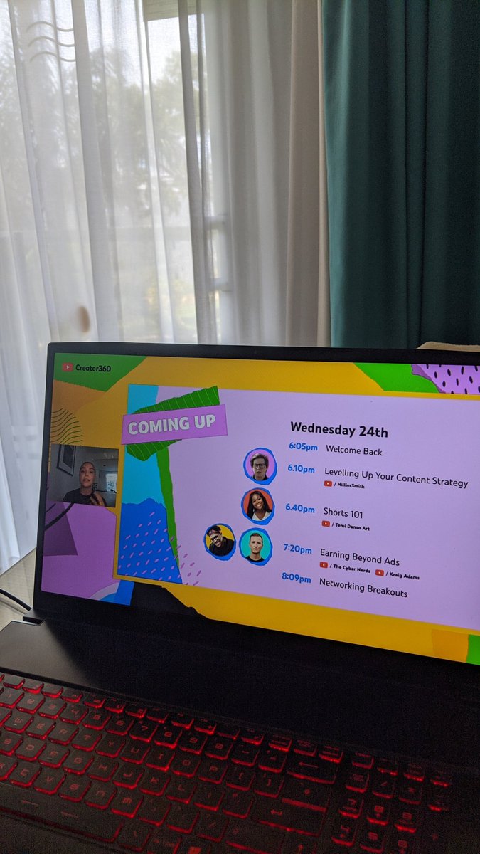 toriijada's tweet photo. On day 2 of #creator360!
'Levelling up your content strategy' by @HHillierSmith was definitely the best session of the summit so far!! 😁
Thanks @YouTube for putting this all together! #YouTubeBlack https://t.co/tx6ZeJKquP