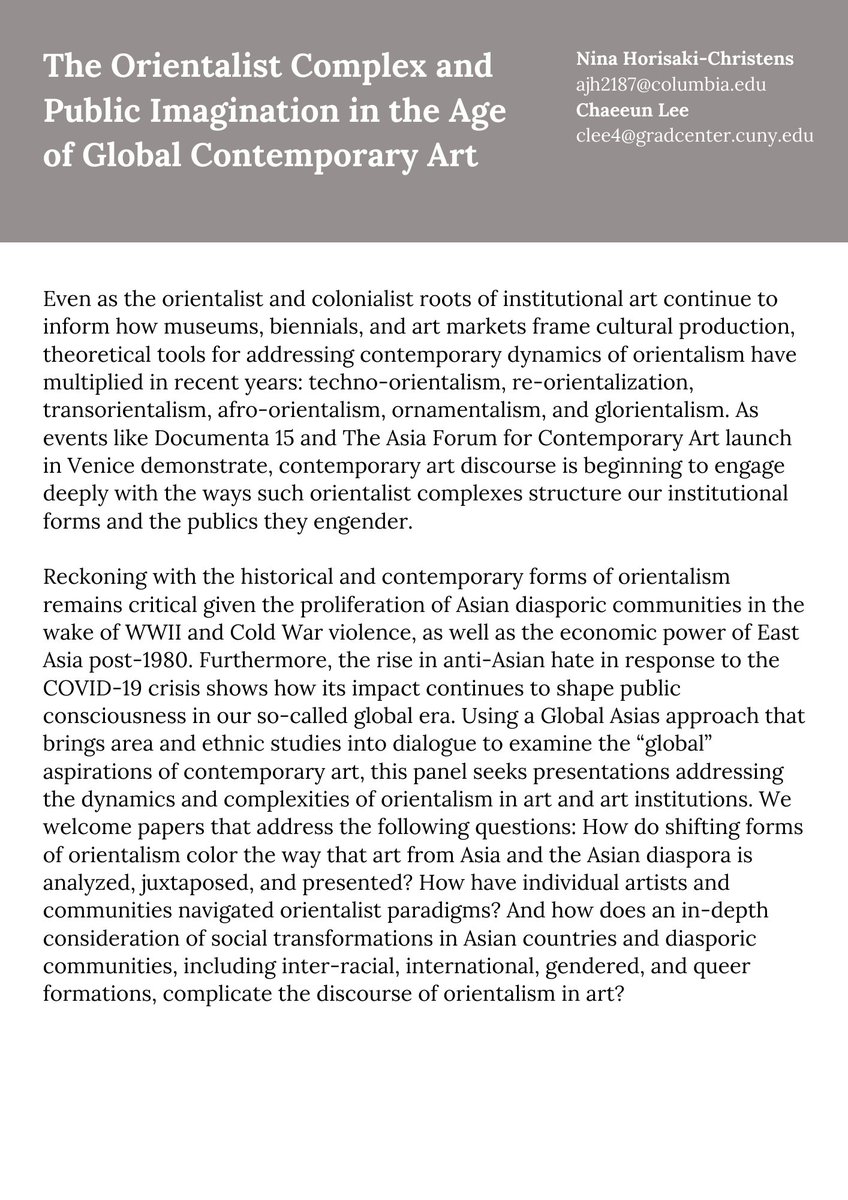 VergeGA's tweet photo. We are excited to support the following three panels for possible inclusion at the 2023 AAAS conference. Please submit paper abstracts and CVs to panel organizers by September 19, 2022. Panel details are attached here and are also available at https://t.co/IiG2d0O4JN https://t.co/bS0vxAanF4