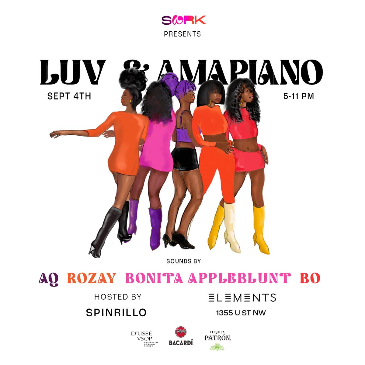 rswankk's tweet photo. LUV &amp; AMAPIANO IS BACK ❤️‍🔥

see y’all on sept 4th 🥰 
@AQBeGlobal @rozaythedj @boKnowsDJING @bonitaappleblnt 

🔗 tickets available in my bio
#SWRK #LUVANDAMAPIANO https://t.co/GgOc9B5IKO