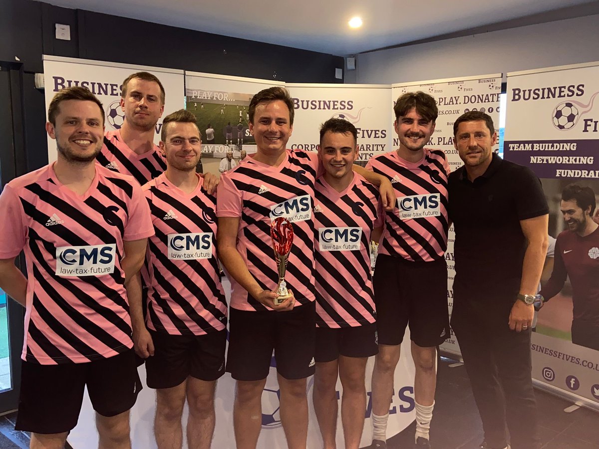 BusinessFives's tweet photo. Well done to our Europa League winners @CMS_law who claim a spot at our National Final and a £150 donation for @wearePaces 

Congratulations again and see you in Leeds! https://t.co/IAZE8PFBb4