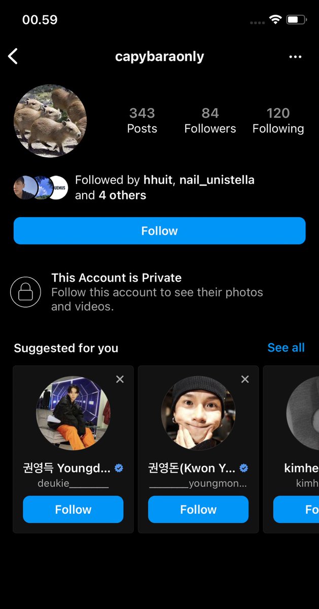 ppppoocom's tweet photo. jennie's private instagram account (proof that jennie's closest people follow) is active. she's following some people! https://t.co/7PkIKMrSmM