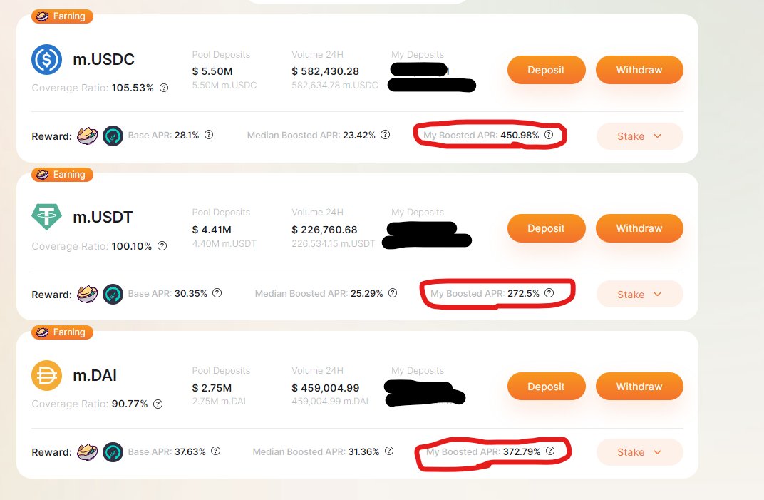 Grrmoney19's tweet photo. Bet you wish you had been staking $HUM for as long as I have ;)  @hummusdefi the fork of @Platypusdefi on @MetisDAO is killing it right now with the marathon incentive from Metis boosting asset backed stable yield.
Time to re-optimize my deposits with - https://t.co/PnMGfl3C1e https://t.co/M1WMga8fcO