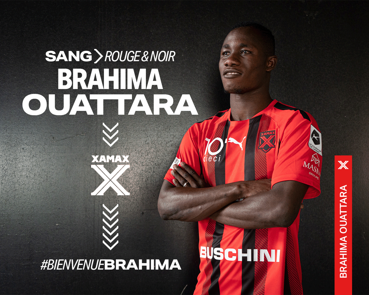 BRAHIMA ❌ XAMAX
 
Neuchâtel Xamax a le plaisir d’annoncer la signature de Brahima Ouattara. 
 
Communiqué complet 👉 xamax.ch

#BrahimaOuattara #SangRougeNoir