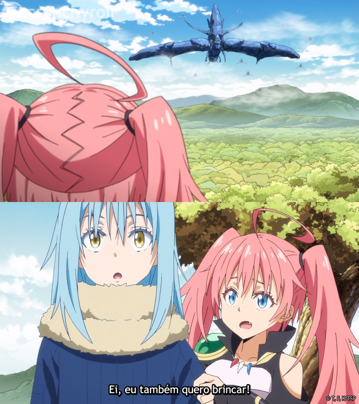 That Time I Got Reincarnated as a Slime on Twitter "Só um soquinho, vai! 🥺 tensura https//t