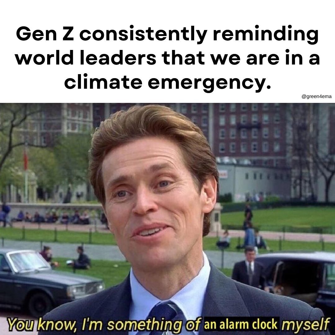 Can You Hear Us? (@cyhumovement) on Twitter photo Memes from <a href="/green4ema/">Enviro. Media Assoc.</a>
Wake up and smell the climate action.
#climateaction#climatechange#climatecrisis#ecomemes#environmentallyfriendly#ecofriendly#greenliving#zerowasteliving Memes from <a href="/green4ema/">Enviro. Media Assoc.</a>
Wake up and smell the climate action.
#climateaction#climatechange#climatecrisis#ecomemes#environmentallyfriendly#ecofriendly#greenliving#zerowasteliving