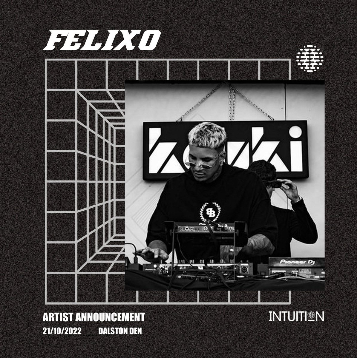 Buzzing to announce @Felixomusik as the first special guest for our 1st Birthday on October 21st 💣⚠️

Got some more serious selecta’s being announced over the coming days - so stay tuned 

Tickets available through the link in our bio