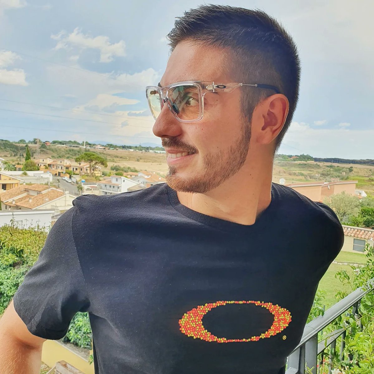 73trast's tweet photo. We are team @oakley 😎.

📅 Two days left until the next races of @motogpesport , which one should I wear , the silver one or the black one ? 🤔

#oakley | #trastevere73 | #trast73 https://t.co/hRTPlB7nc9