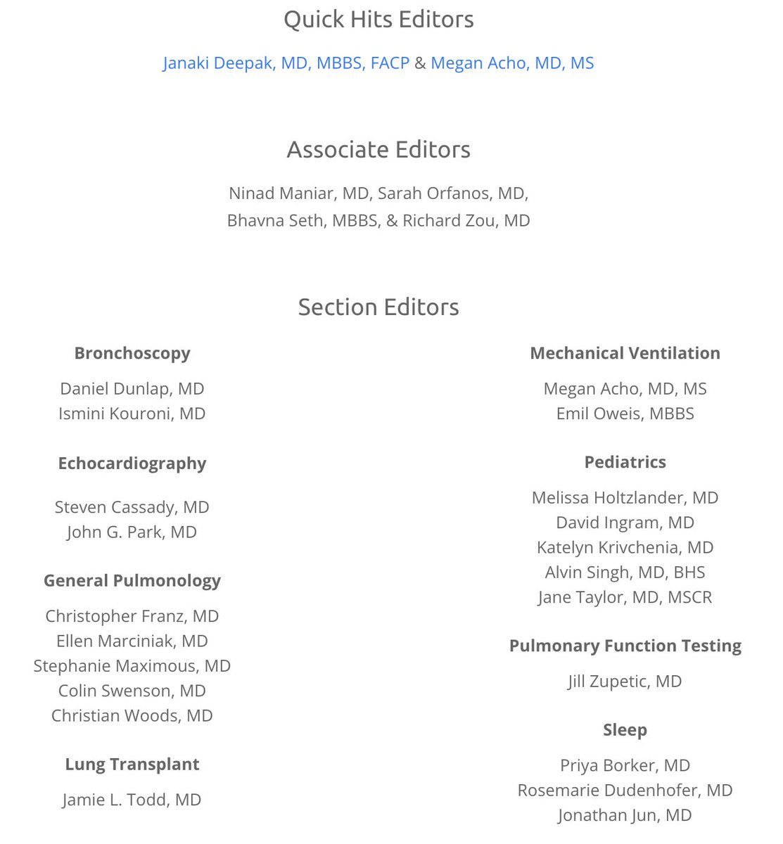 Pitt PACCSM Fellows (@paccsm_fellows) on Twitter photo Proud of our <a href="/PACCM/">PACCM</a> fellows & faculty for their strong involvement in <a href="/atscommunity/">American Thoracic Society (ATS)</a> #QuickHits & medical education! #ThisIsPACCM
<a href="/megan_acho/">Megan Acho</a> <a href="/zou_richard/">Richard Zou</a> <a href="/dg_dunlap/">Daniel Dunlap</a> <a href="/StephMaximous/">Stephanie Maximous, MD, MS</a> <a href="/JZupetic/">Jill_Zupetic</a> #MattGorgone #ChrisFranz #PriyaBorker
<a href="/ATSMedEd/">ATS Section on #MedEd</a> <a href="/atsearlycareer/">ATS Early Career</a> <a href="/ATSScholar/">ATS Scholar</a> Proud of our <a href="/PACCM/">PACCM</a> fellows & faculty for their strong involvement in <a href="/atscommunity/">American Thoracic Society (ATS)</a> #QuickHits & medical education! #ThisIsPACCM
<a href="/megan_acho/">Megan Acho</a> <a href="/zou_richard/">Richard Zou</a> <a href="/dg_dunlap/">Daniel Dunlap</a> <a href="/StephMaximous/">Stephanie Maximous, MD, MS</a> <a href="/JZupetic/">Jill_Zupetic</a> #MattGorgone #ChrisFranz #PriyaBorker
<a href="/ATSMedEd/">ATS Section on #MedEd</a> <a href="/atsearlycareer/">ATS Early Career</a> <a href="/ATSScholar/">ATS Scholar</a>