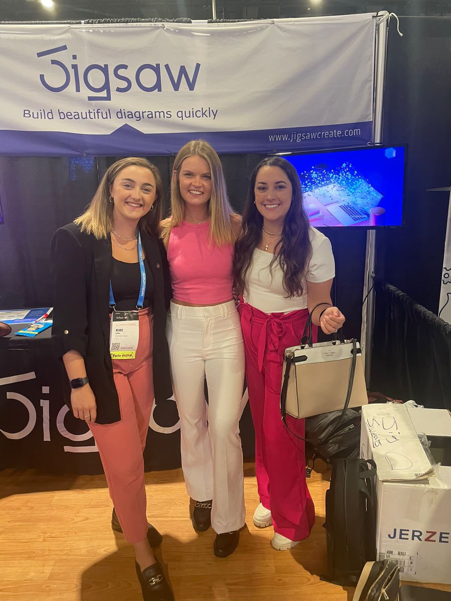 JigsawCreate's tweet image. On Wednesdays we wear pink 😍 @ILTANet #ILTACON22