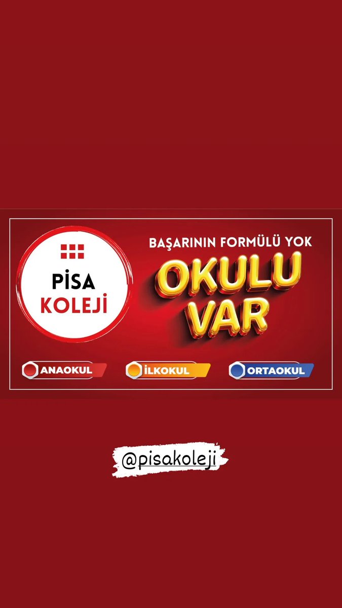 mehmetsamik's tweet photo. #PisaKoleji https://t.co/xHb1utOiXT