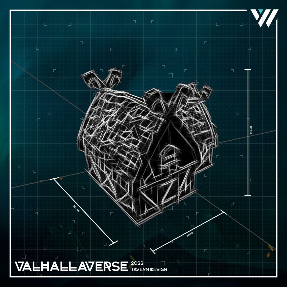 "Soon I shall be drinking ale from curved horns!"

#ValhallaVerse #Viking 'Tavern' asset design 

#GameFi