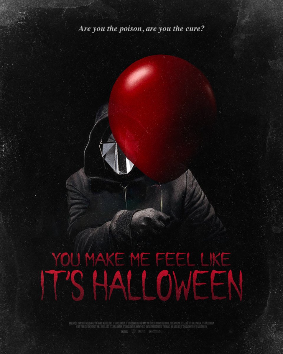 museband's tweet photo. This Friday, You Make Me Feel Like It's Halloween 🎭 #WillOfThePeople https://t.co/oQkEH1rntR