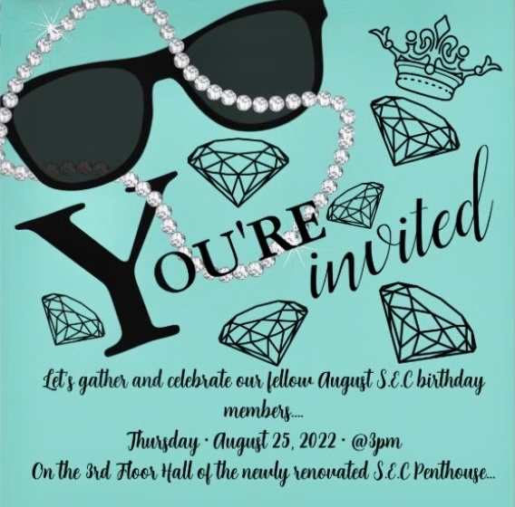 We love love love to celebrate life. Join me in singing happy birthday tomorrow at 3pm to all our August SEC birthdays up in the SEC Penthouse 
#SECSTRONG #FCS_SEC 
<a href="/hapevillehawks/">HapevilleHawks</a>
@HapevillePrin
<a href="/FCS_SEC/">FCS SEC</a>
<a href="/FCSSuptLooney/">Dr. Mike Looney (Official Acct)</a>
<a href="/FultonCoSchools/">FultonCountySchools</a>
@MsBuffington1
<a href="/dlstupfer/">Deanna Stupfer-Richardson</a> to celebrate life