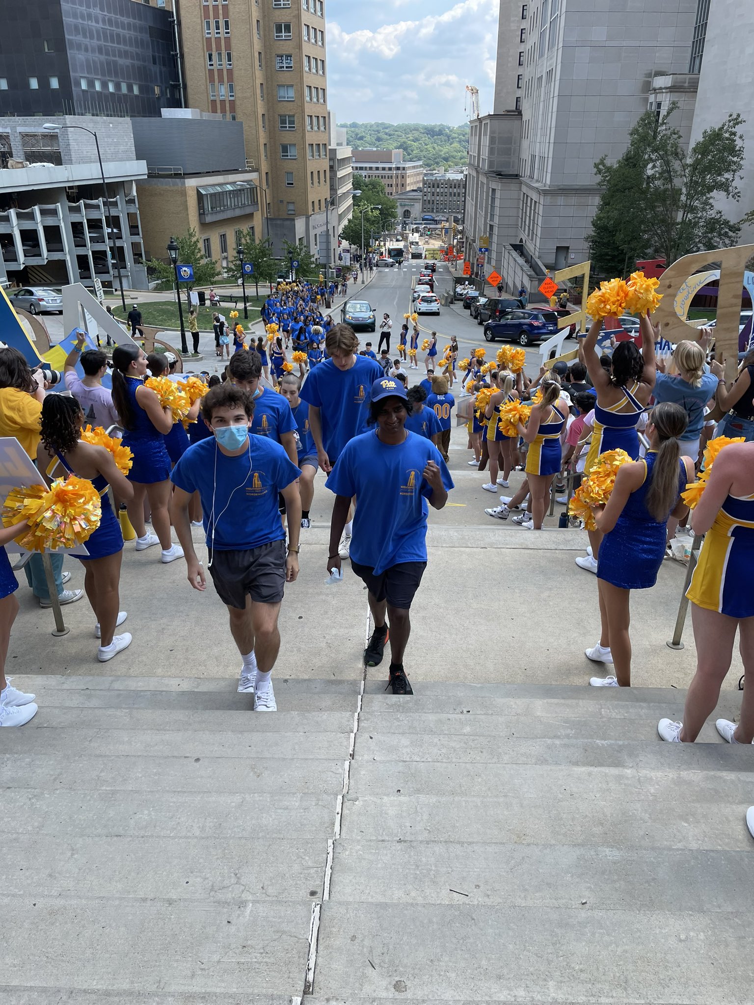 Pitt Student Affairs on Twitter "Happening NOW! Our newest Panthers
