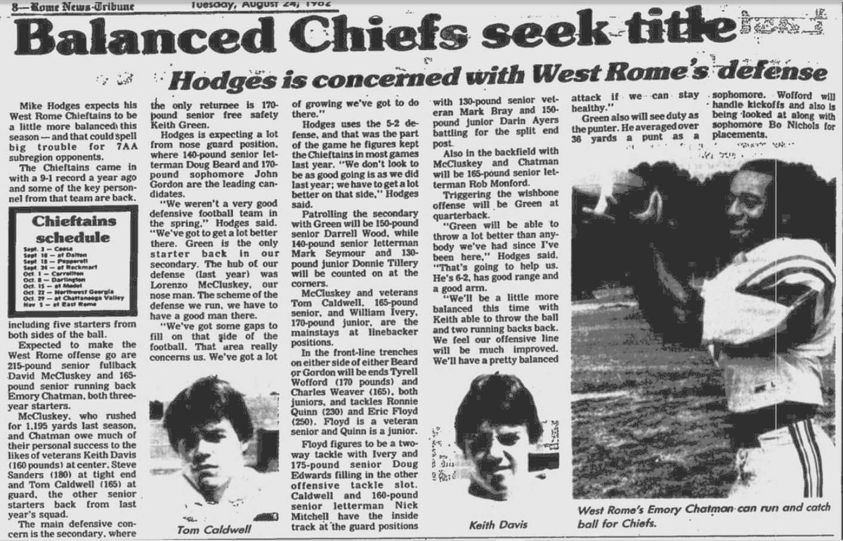 WestRomeAlumni's tweet photo. @romenewstribune Article
1982 #GHSAStateFootballChampions celebrate the 40th Anniversary of the the first of 4 #BackToBackTitles
See you at the Rome vs Allatoona Game, Sept 23rd to Honor #ANightOfChampions with #ERHS '77 and the inaugural '92 Team for @FootballRome
💚🏈🏆💖🐺😎 https://t.co/hktiHcL7WY
