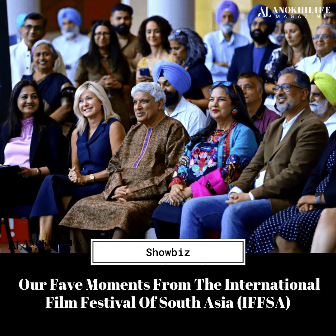 AnokhiLifestyle's tweet photo. FROM BOLLYWOOD &amp; BEYOND:

OUR FAVE MOMENTS FROM THE INTERNATIONAL FILM FESTIVAL OF SOUTH ASIA (IFFSA)

✍️: Mrinalini Sundar

—
https://t.co/uCEM0LtEjs
—

#Showbiz #Bollywood #SouthAsianCinema #IFFSA #JavedAkhtar #ShabanaAzmi #films #filmfestival #Toronto #AnokhiLife https://t.co/VA80OKBWhA