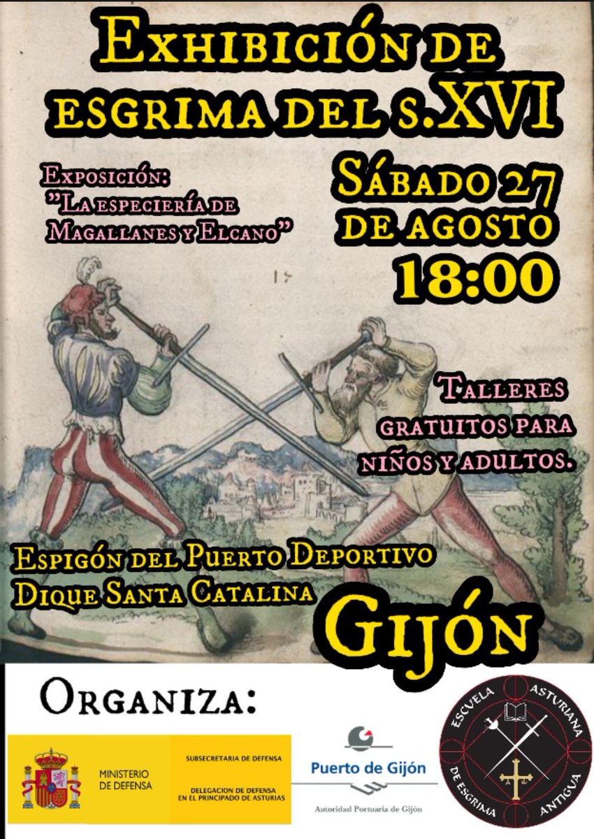 esgrima_EAEA's tweet photo. Nos vemos este sábado en #gijon https://t.co/J3NFbAnWvf
