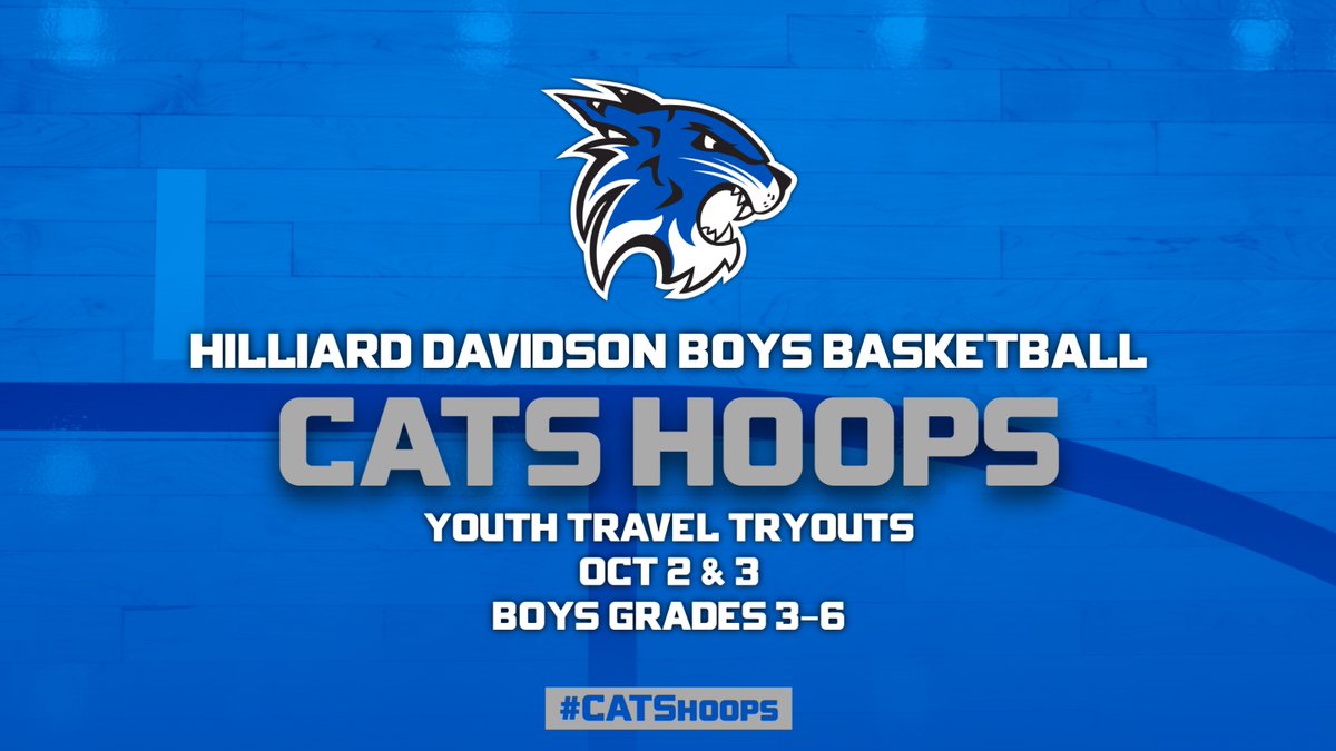 HDcatsHoops's tweet photo. @DavidsonYouth @hd_athletics @HDAthleticBoost @DavidsonHS @AveryHCSD @BNLC_HCSD @HilliardWolves REGISTRATION IS LIVE for our 2022-23 Youth Travel Basketball Tryouts. #CATShoops 😼🏀

More information: https://t.co/cSxFr0zqqp https://t.co/4mqb4rlS2z