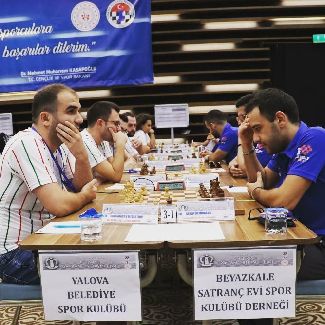 Türkiye Satranç Federasyonu 1.Lig Mücadelesi 4.Turdan Kareler...BKS...