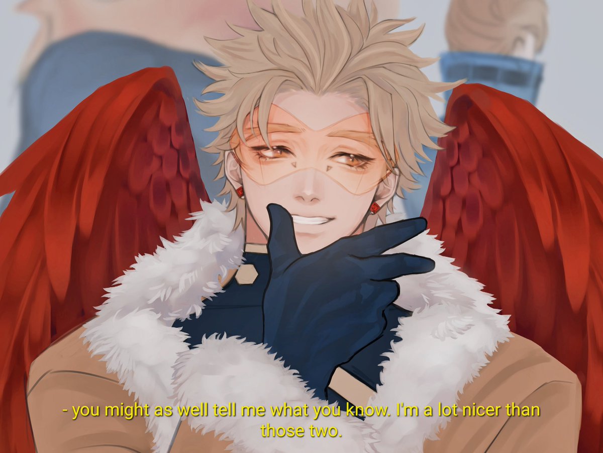 MilkBoxArt's tweet photo. POV: Hawks gives you ✨a little piece of advice✨ for your cooperation
#Hawks #TakamiKeigo #hawksstan #hawkssimp #fanart #mha #hawksfanart #digitalart https://t.co/j98jyVoufD