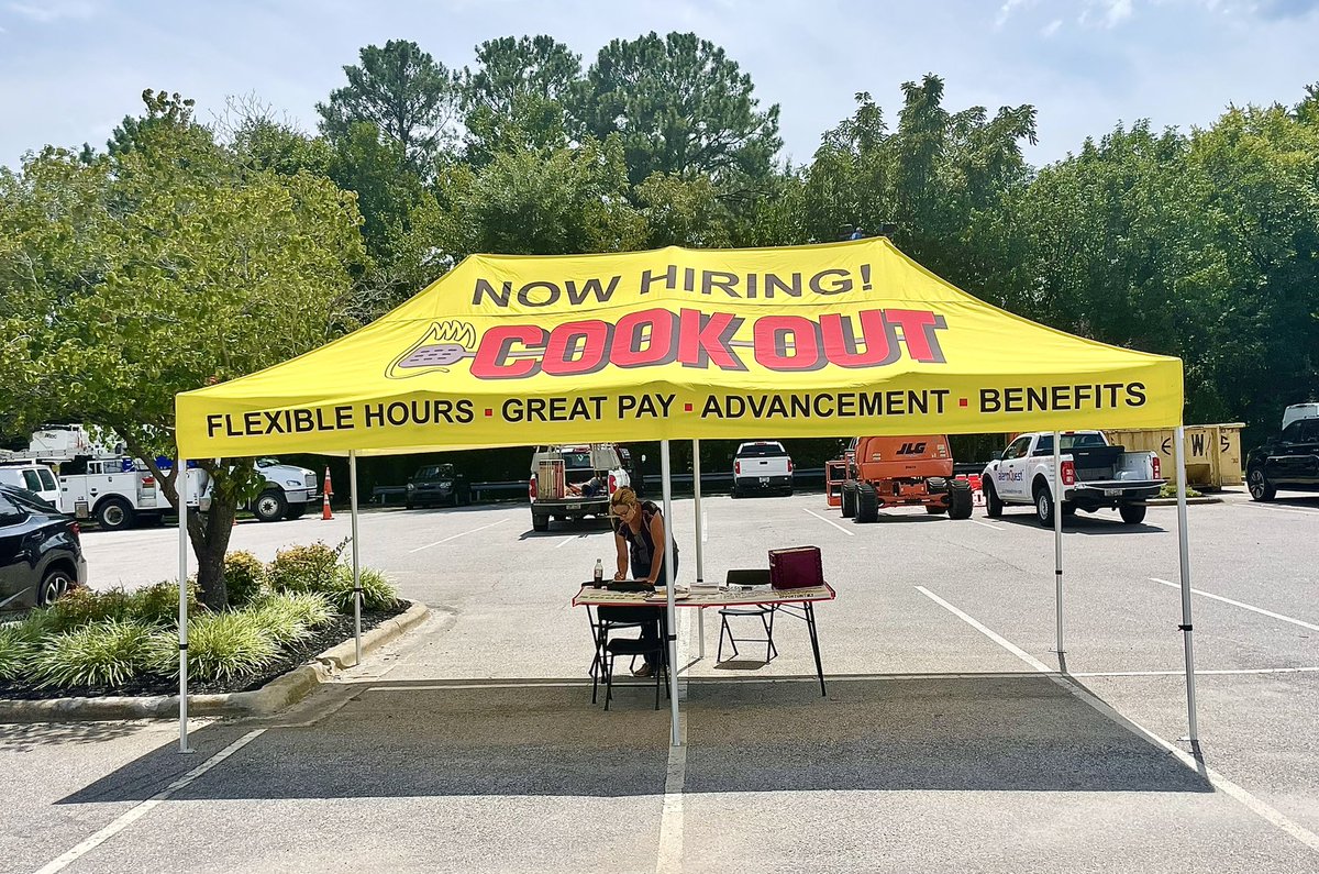 RossMartinNC's tweet image. The new Chapel Hill Cook Out on the corner of S. Elliott &amp;amp; Fordham is hoping to open as soon as next week, according to a regional manager and operator I spoke with today. A lot of constriction going on right now, and they are hiring staff.